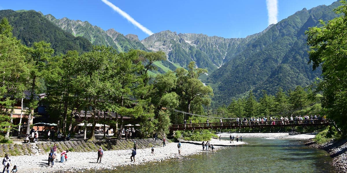 上高地　河童橋